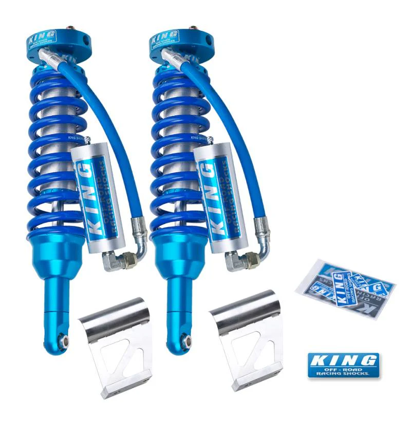 0-2" Front 2.5 Adjustable Remote Reservoir Coilover Pair 4Runner (2010-2024)