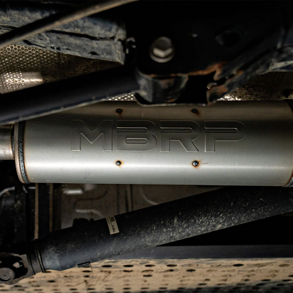 2.5" Cat Back Turn Down Exhaust 4Runner (2010-2024) - Image 2