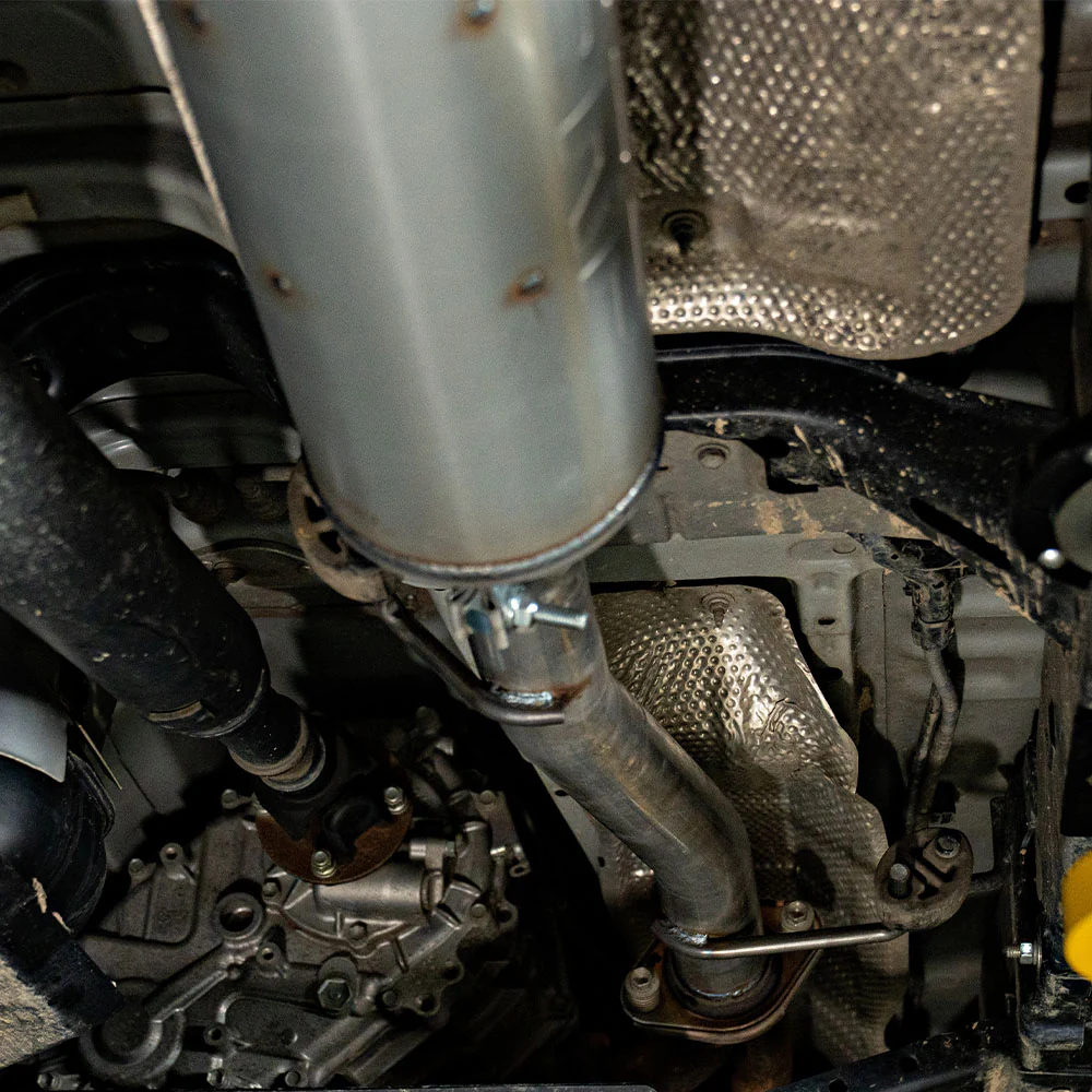 2.5" Cat Back Turn Down Exhaust 4Runner (2010-2024) - Image 7