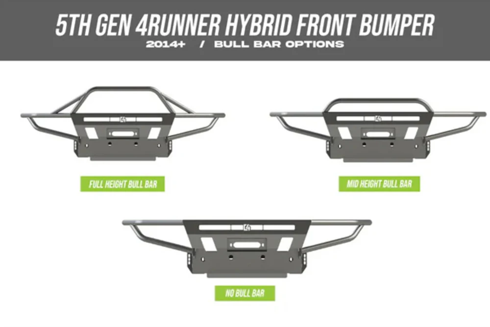Hybrid Front Bumper 4Runner (2014-2024) - Image 2