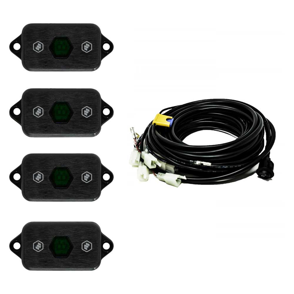 LED 4 Piece Rock Light Kit - Image 4