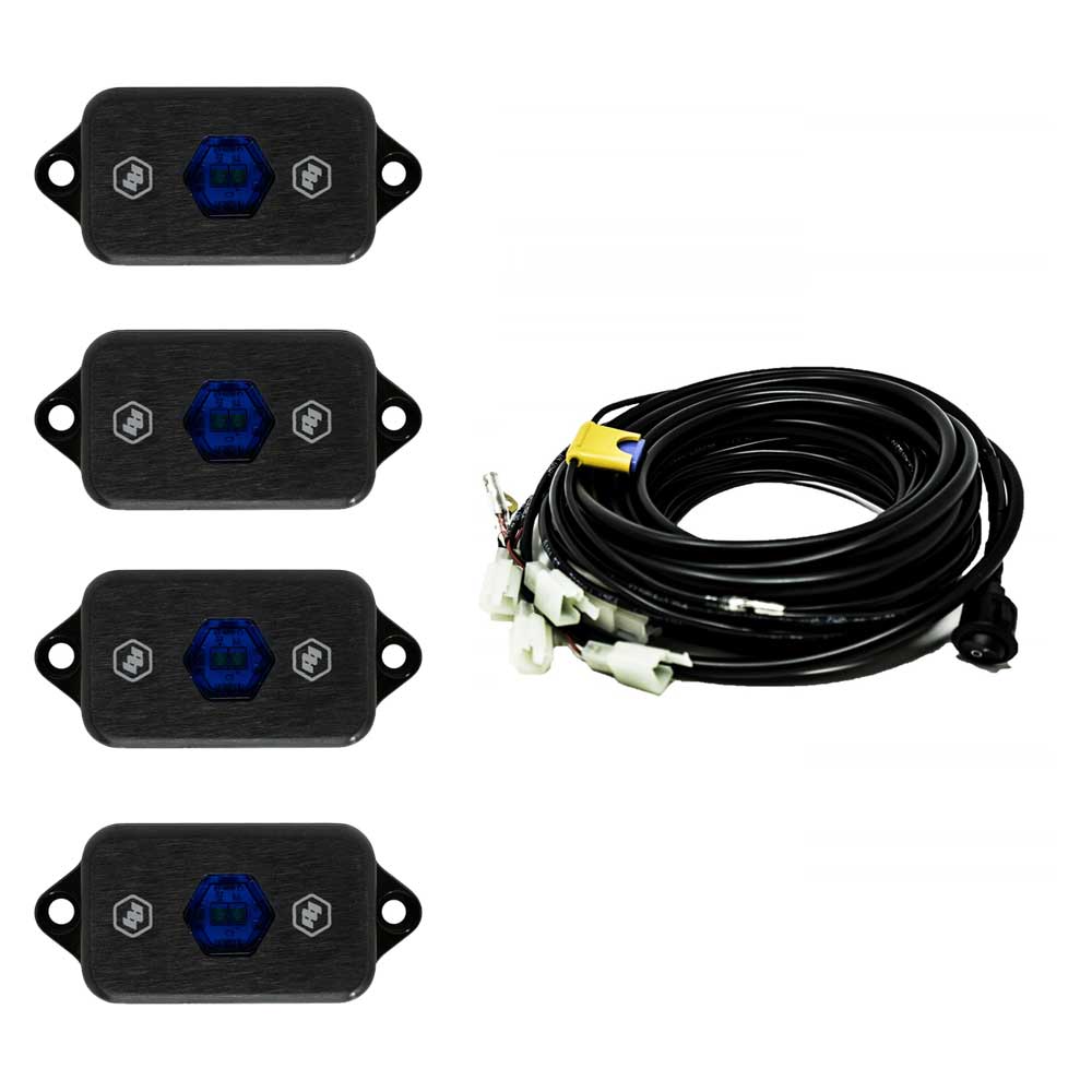 LED 4 Piece Rock Light Kit - Image 5