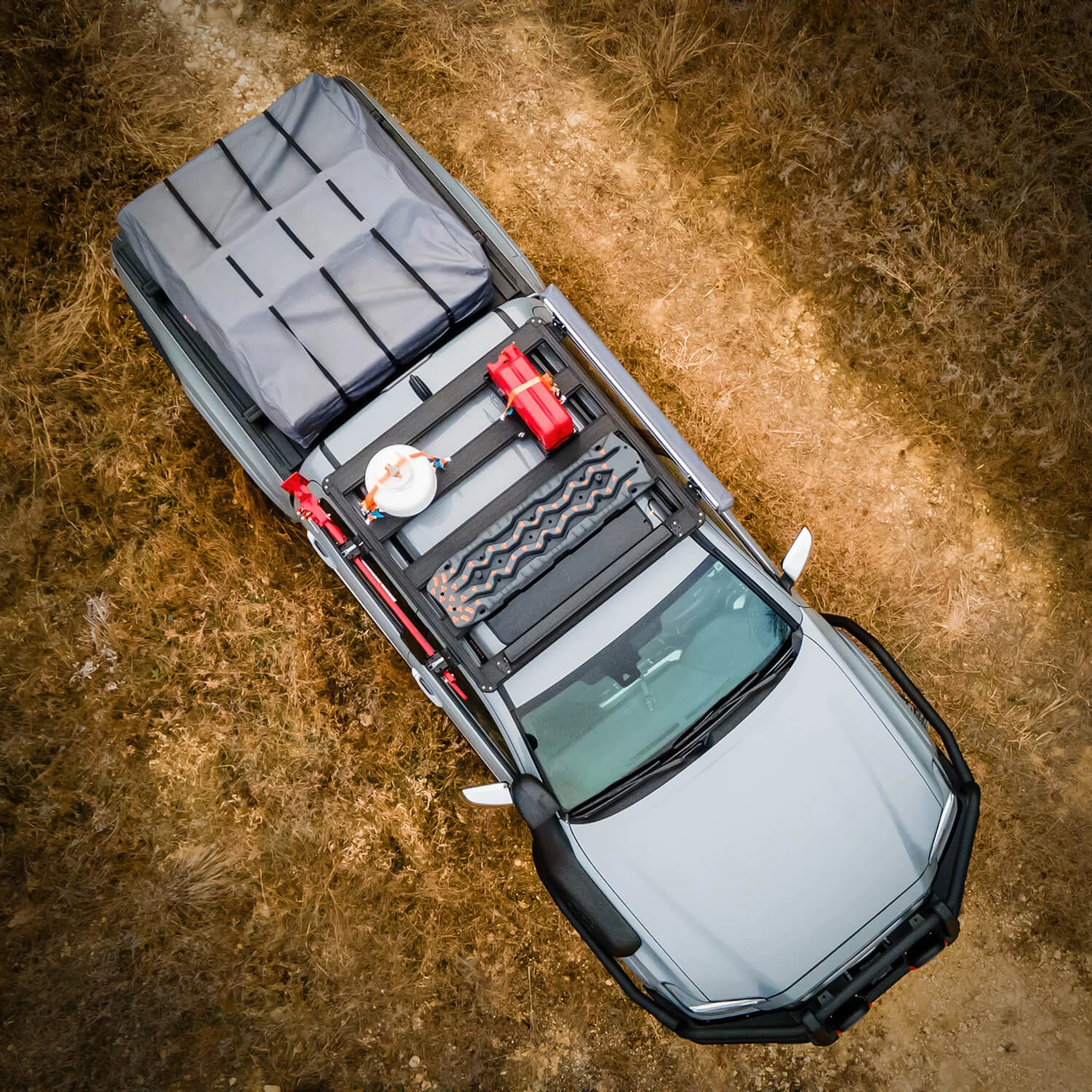 Base Roof Rack with Mount & Deflector Tacoma (2016-2023) - Image 2