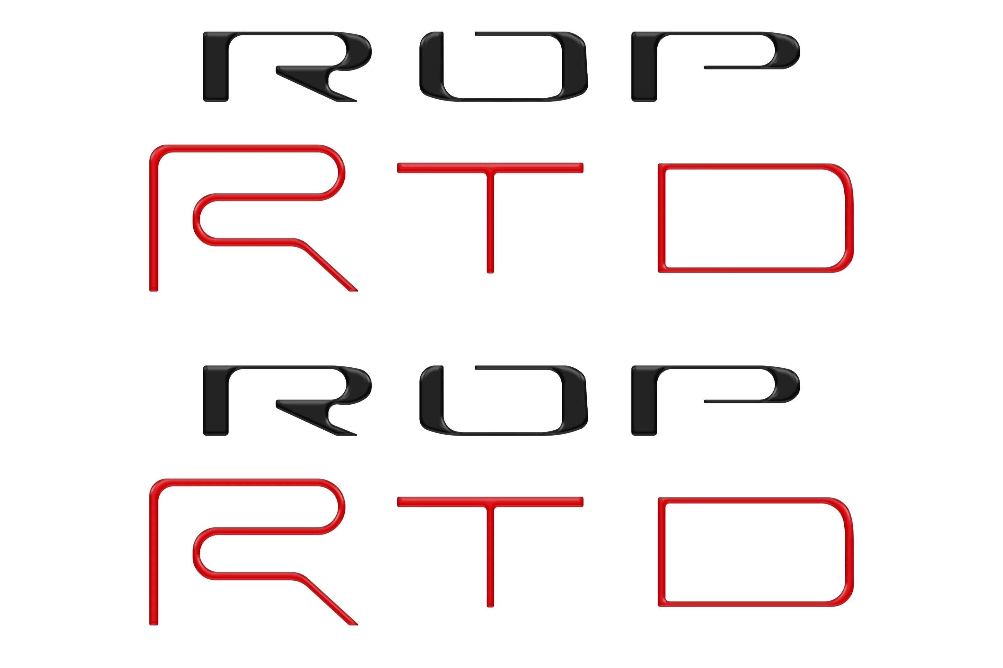 Bed Side Letter Inserts Tacoma (2022-2023)