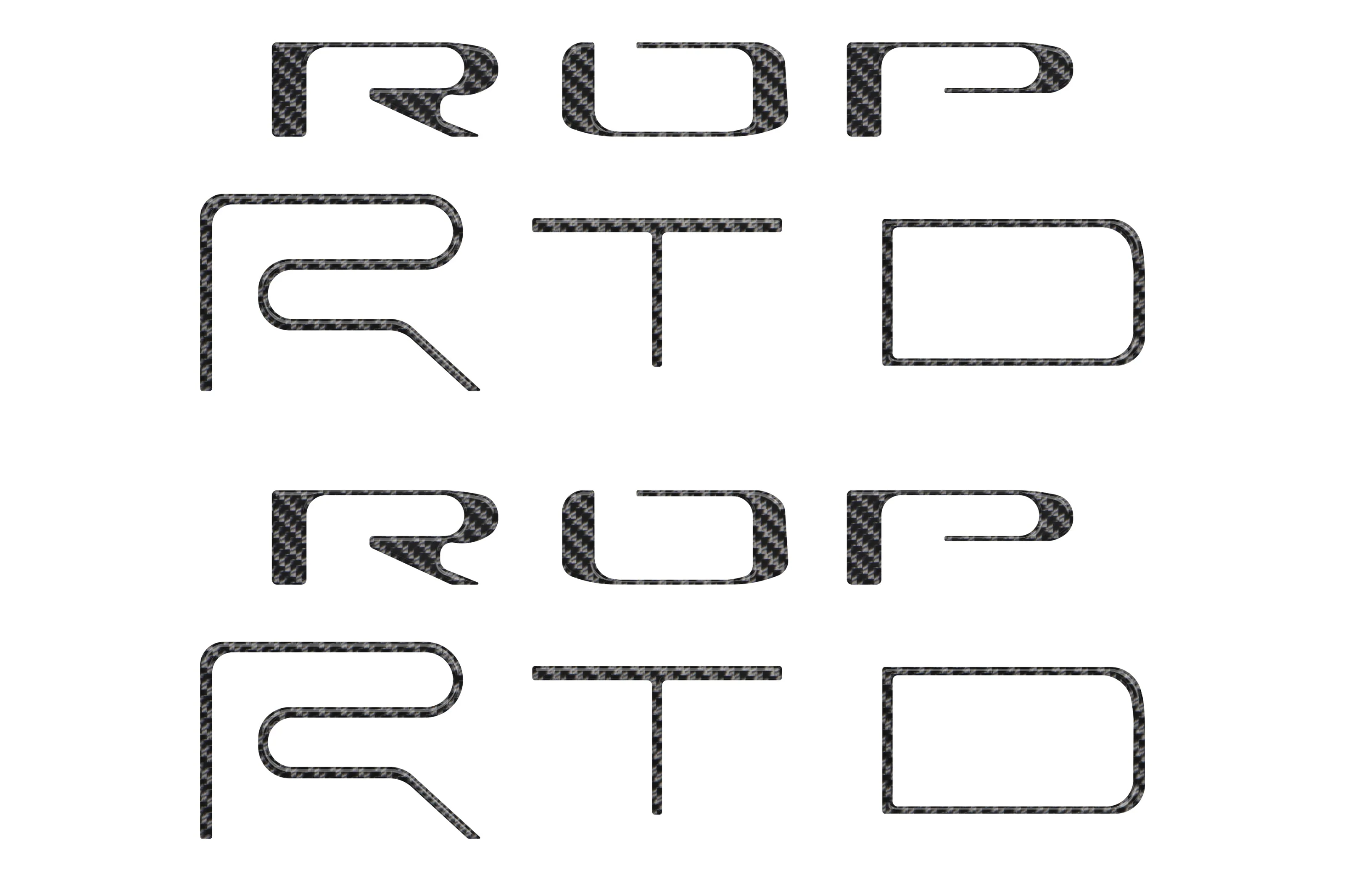 Bed Side Letter Inserts Tacoma (2022-2023) - Image 10