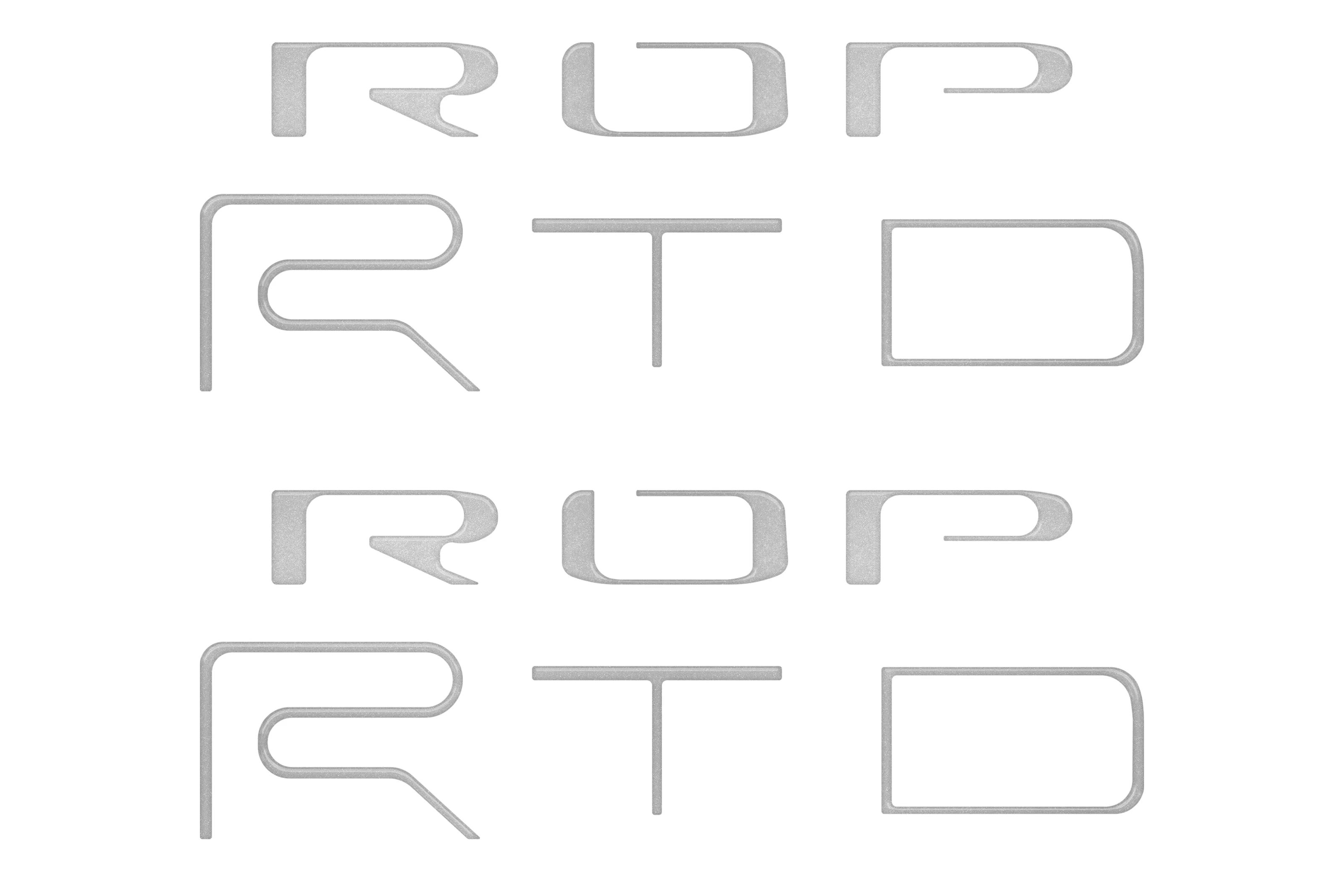 Bed Side Letter Inserts Tacoma (2022-2023) - Image 15
