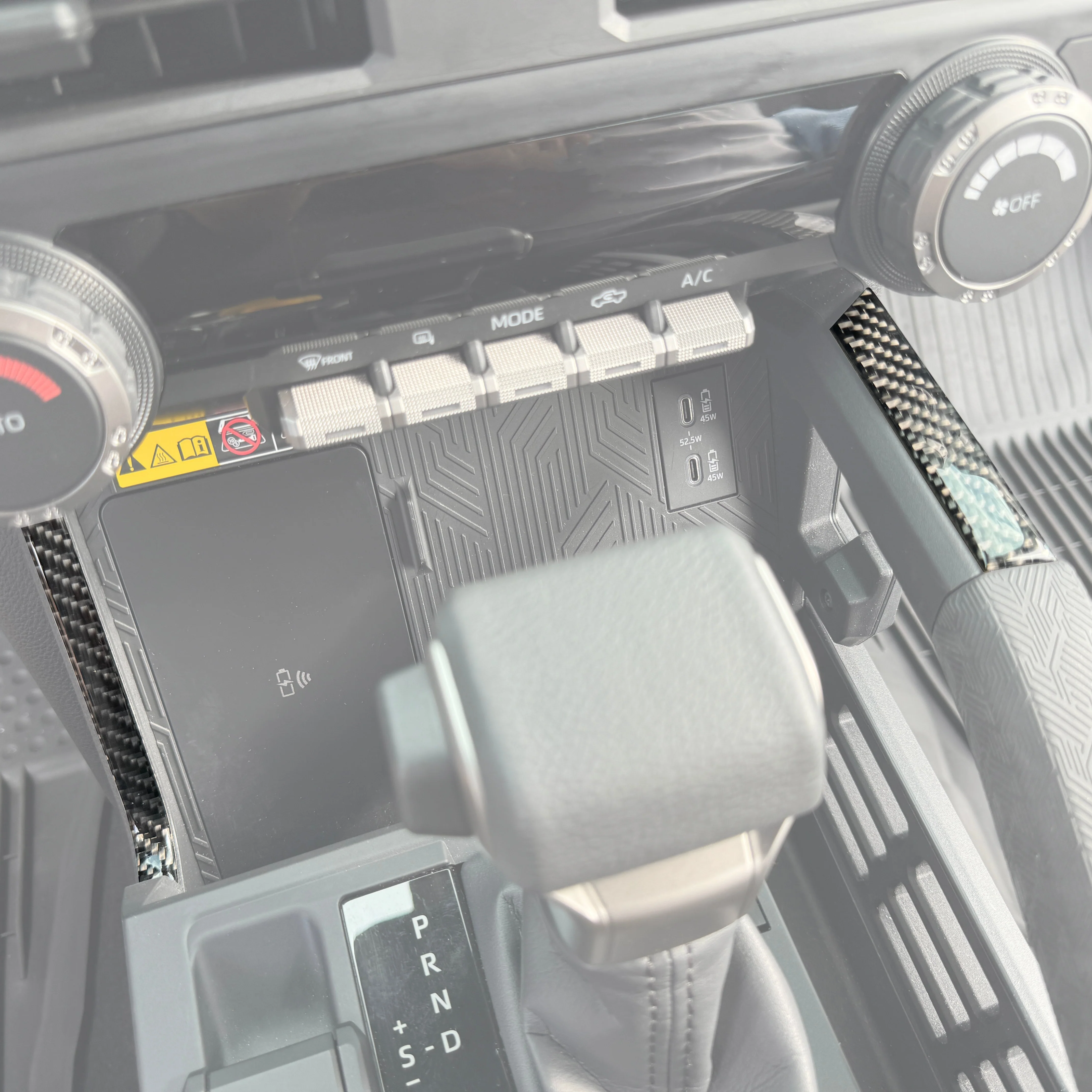 Center Console Lines Accent Trim 4Runner (2025+) & Tacoma (2024+)