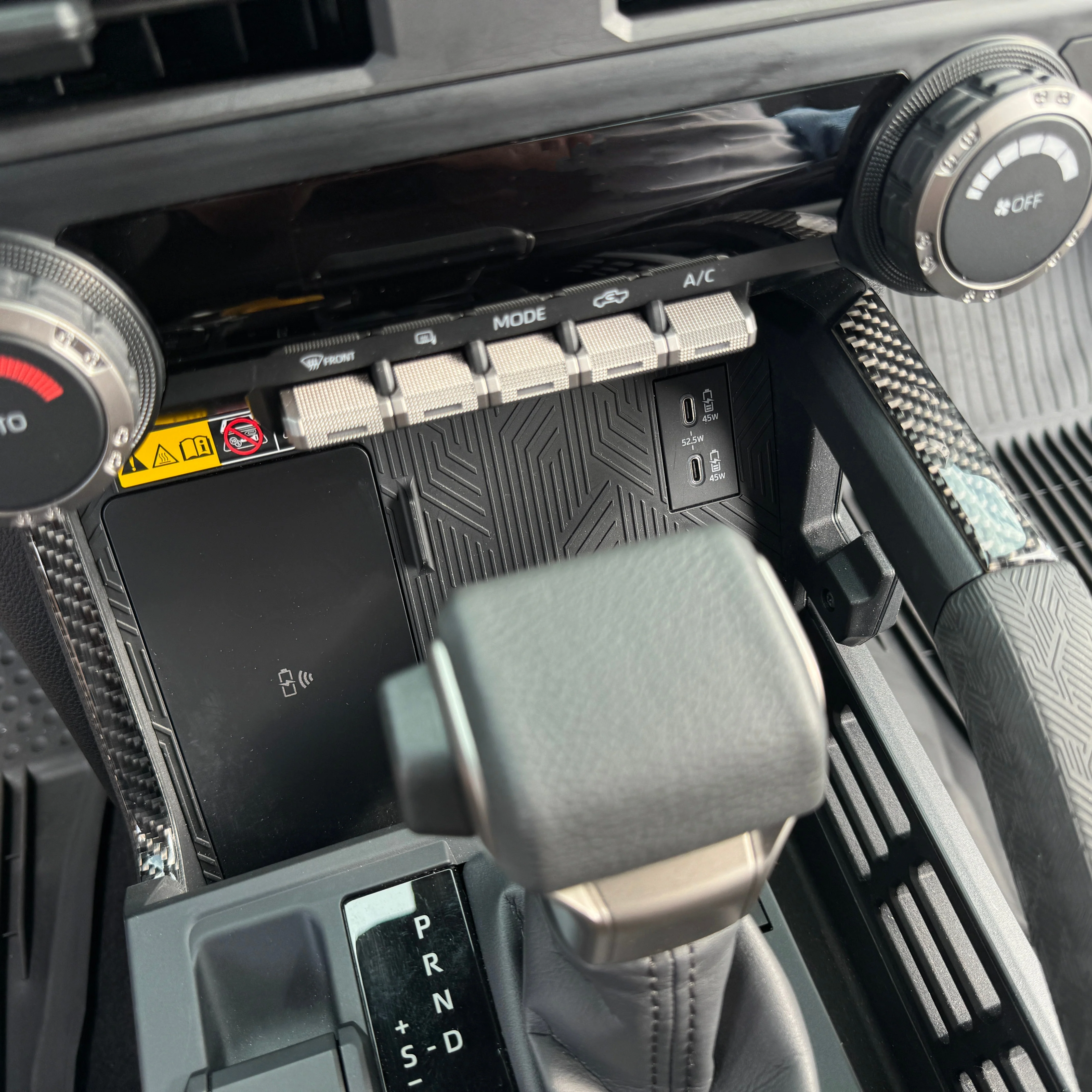 Center Console Lines Accent Trim 4Runner (2025+) & Tacoma (2024+) - Image 2
