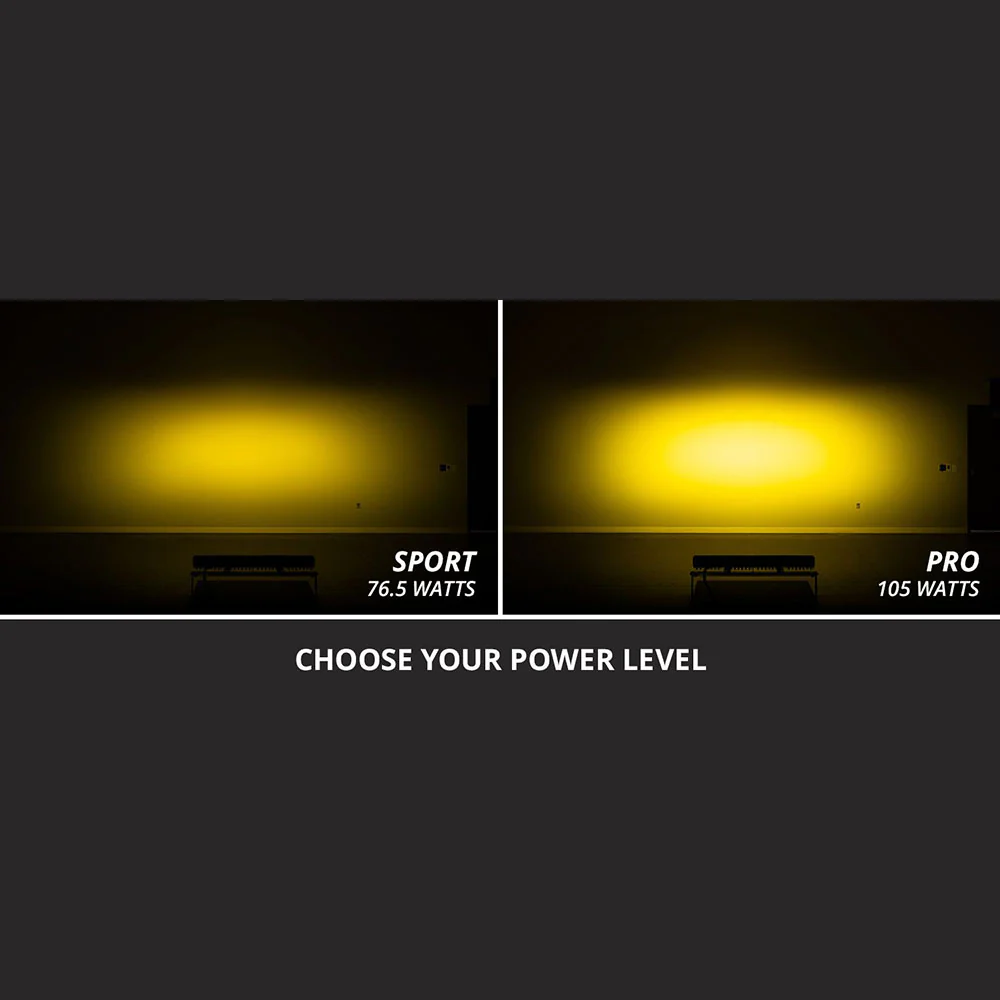 SS20 Yellow LED Light Bar - Image 3
