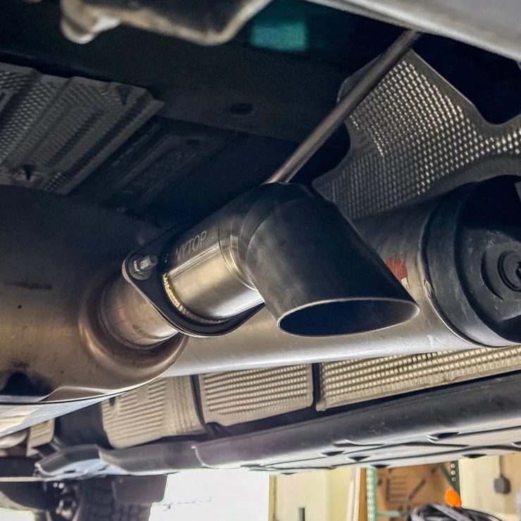 Clearance Titanium Axle Dump Exhaust Tip Tundra (2022+) - Image 3