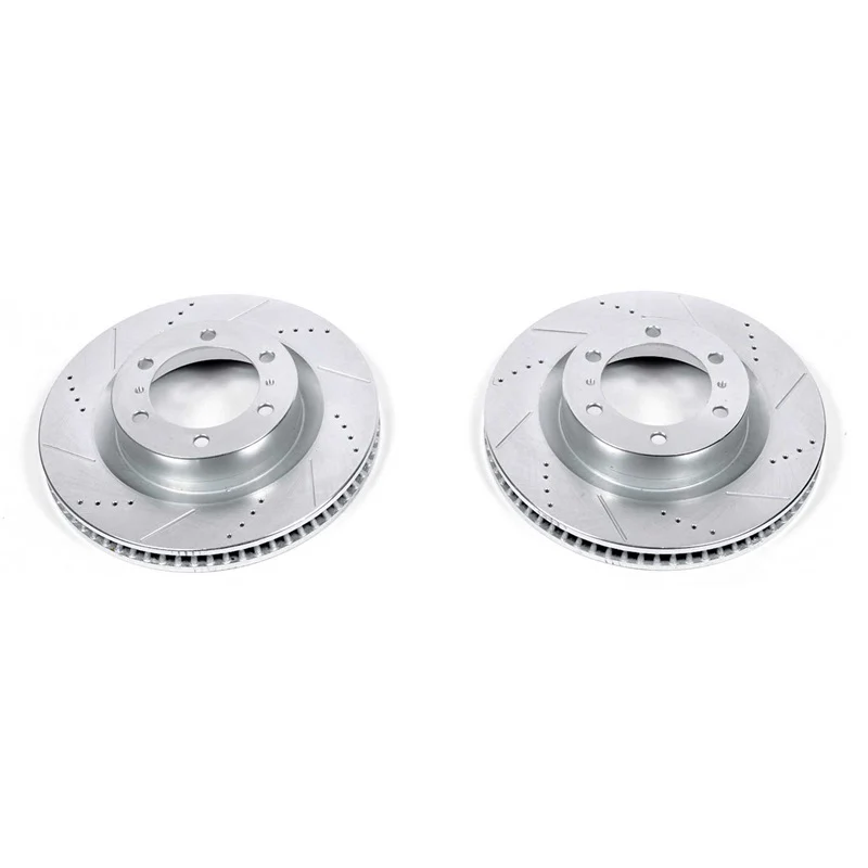Evolution Drilled, Slotted & Zinc Plated Rotors 4Runner (2010-2024)