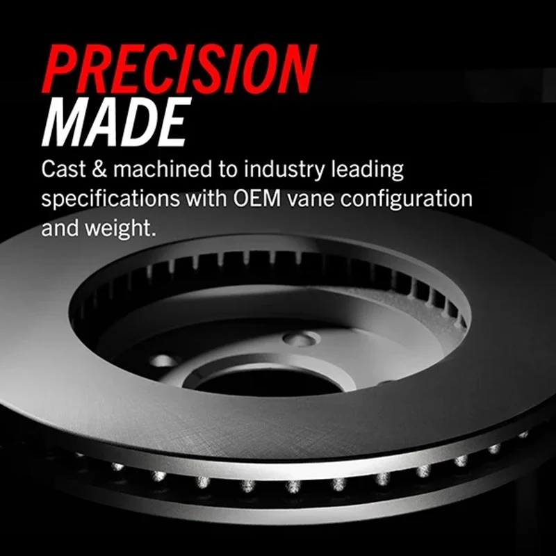 Evolution Genuine Geomet Fully Coated Front Rotors Tacoma (20016-2023) - Image 3