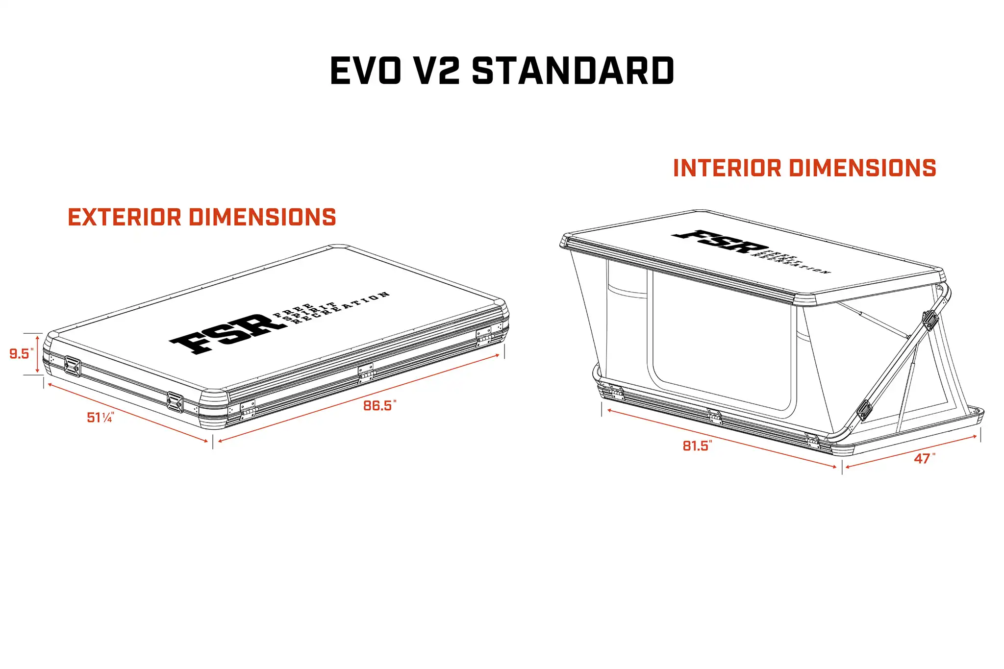 Evolution V2 Standard - Rooftop Tent - Image 14