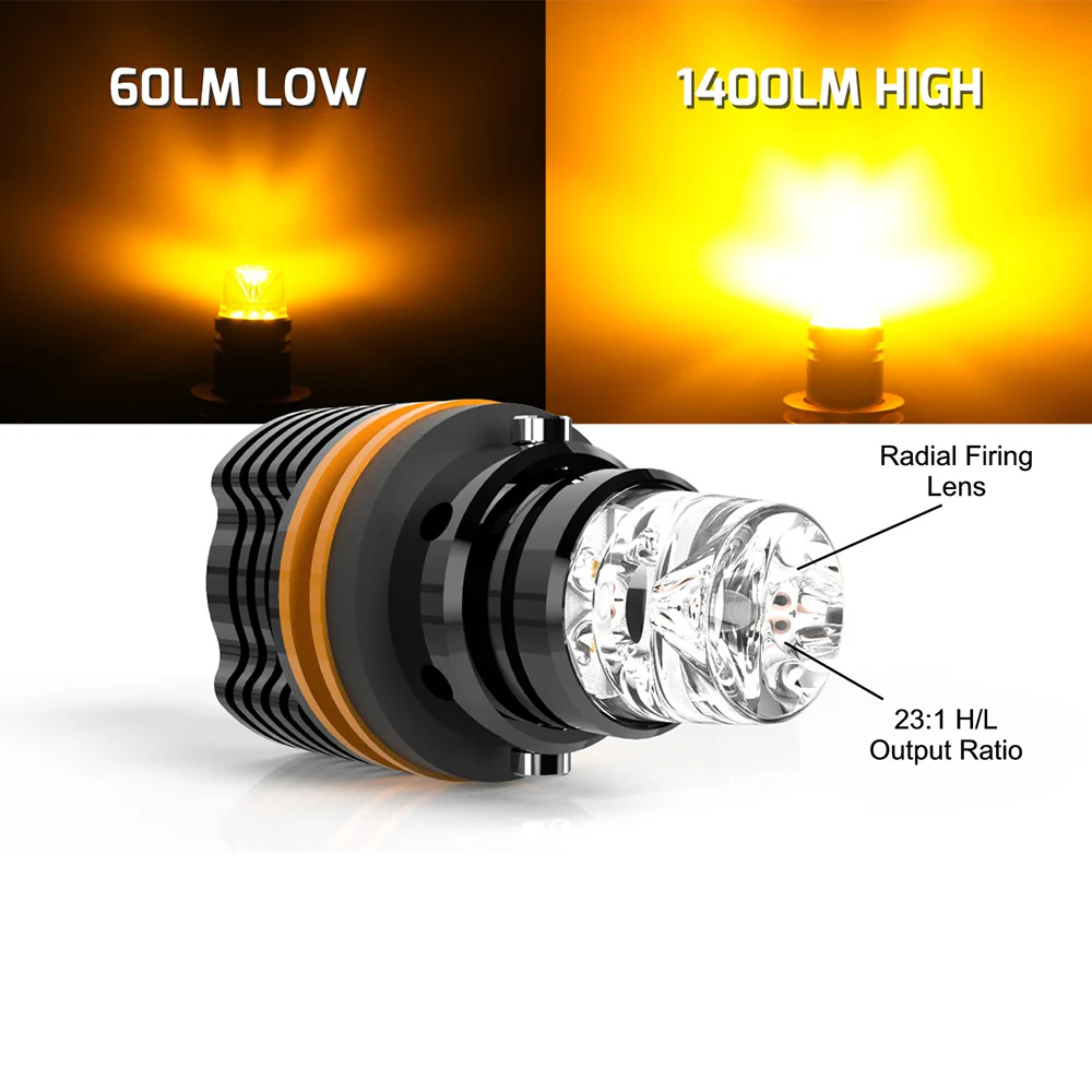 Extreme Amber LED Turn Signal Kit 4Runner (2014-2024) - Image 3