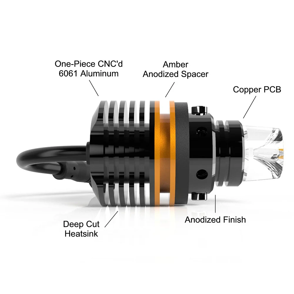 Extreme Amber LED Turn Signal Kit 4Runner (2014-2024) - Image 7