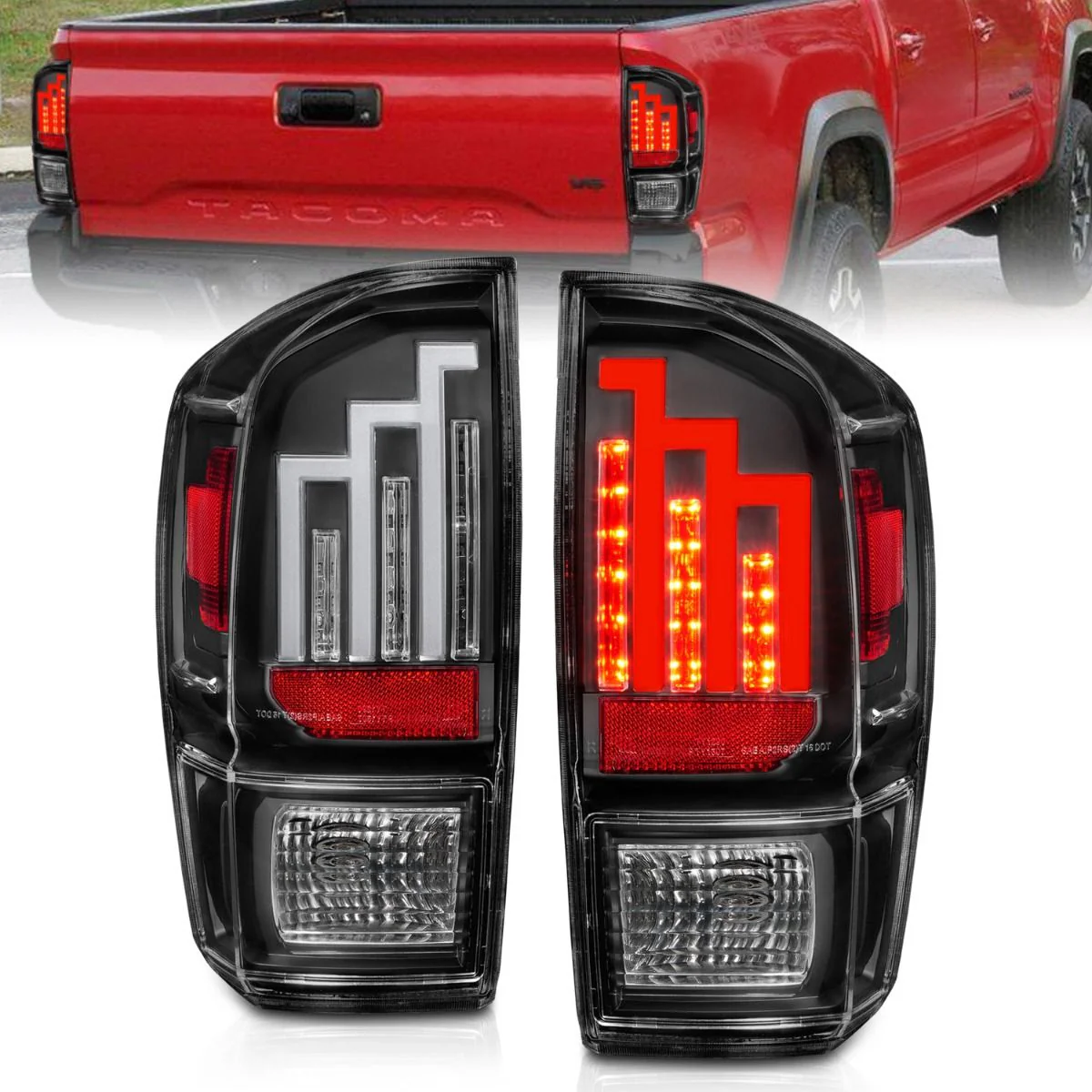 LED Step Style Tail Lights Tacoma (2016-2023) - Image 6