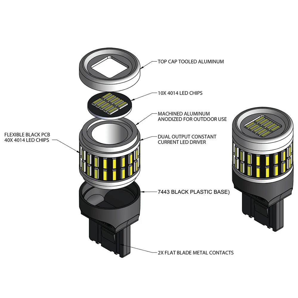 LED Turn Signal Upgrade Kit 4Runner (2010-2024) - Image 2