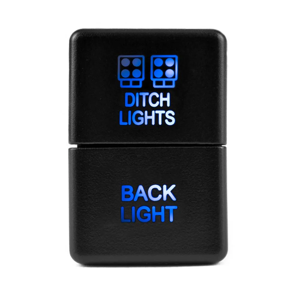 Ditch Light & Backlight Dual Function Switch 4Runner (2010+) & Tacoma (2016+) & Tundra (2007+) & Sequoia (2023+) & Land Cruiser (2024+) - Image 7