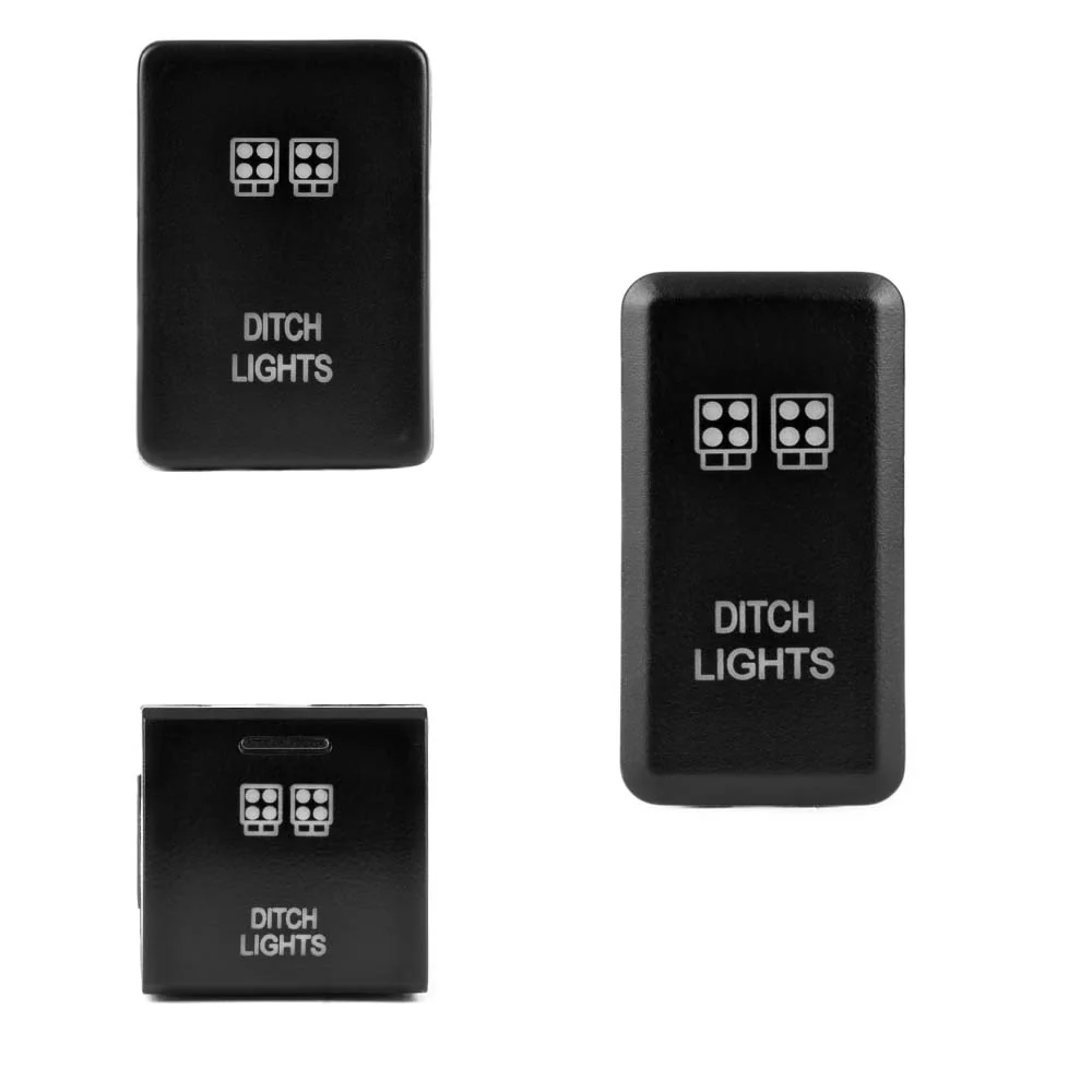 Ditch Light Switch 4Runner (2010+) & Tacoma (2016+) & Tundra (2007+) & Sequoia (2023+) & Land Cruiser (2024+)