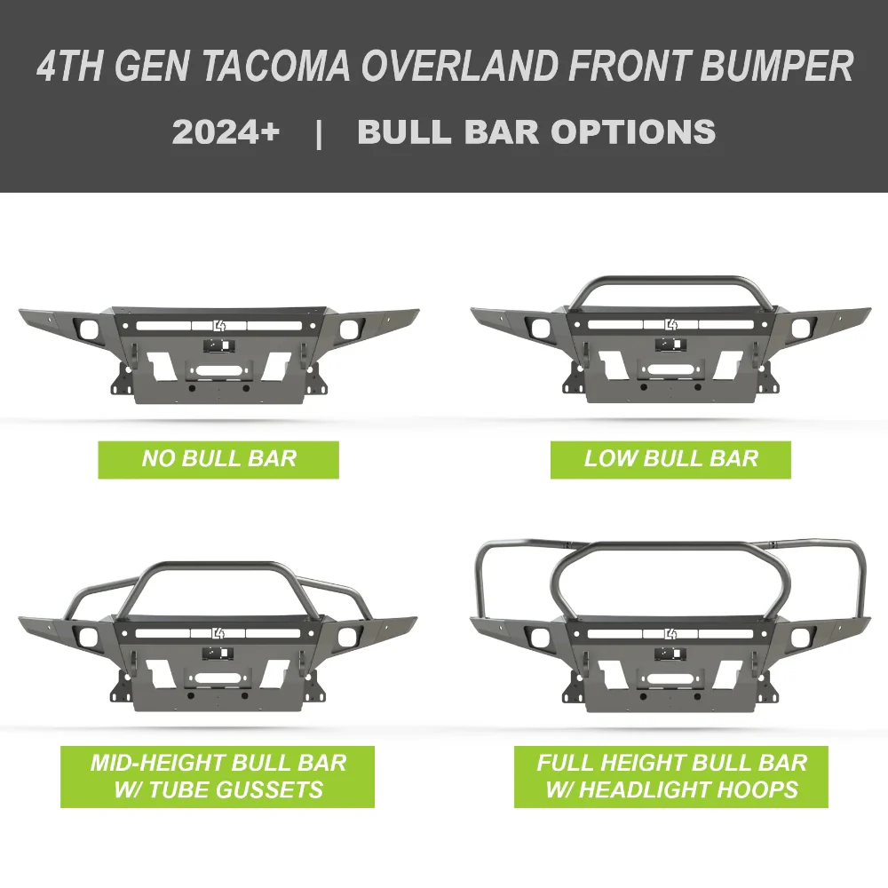 Overland Front Bumper Tacoma (2024+) - Image 2