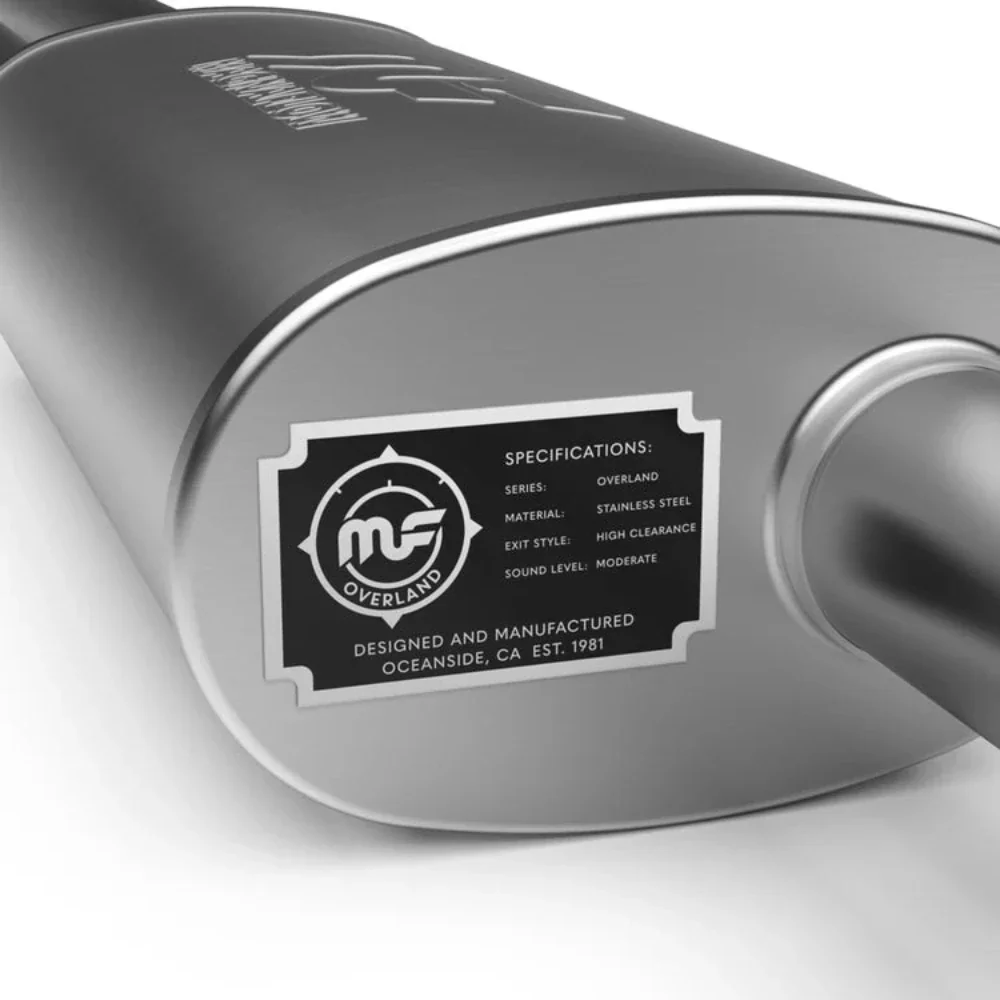 Overland Series Black Cat-Back Performance Exhaust Sequoia (2023+) - Image 4