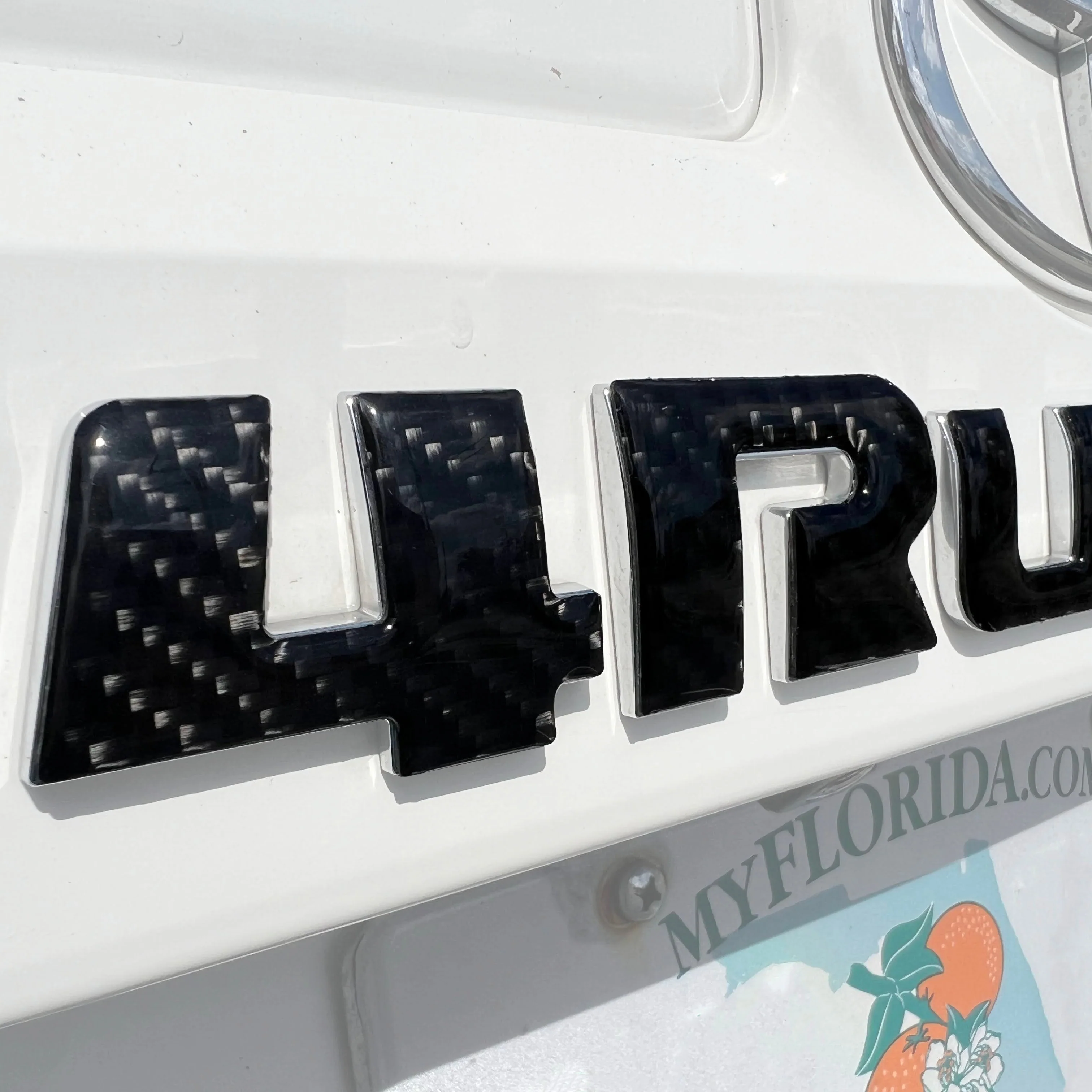 Rear Hatch Letter Overlays 4Runner (2010-2024)