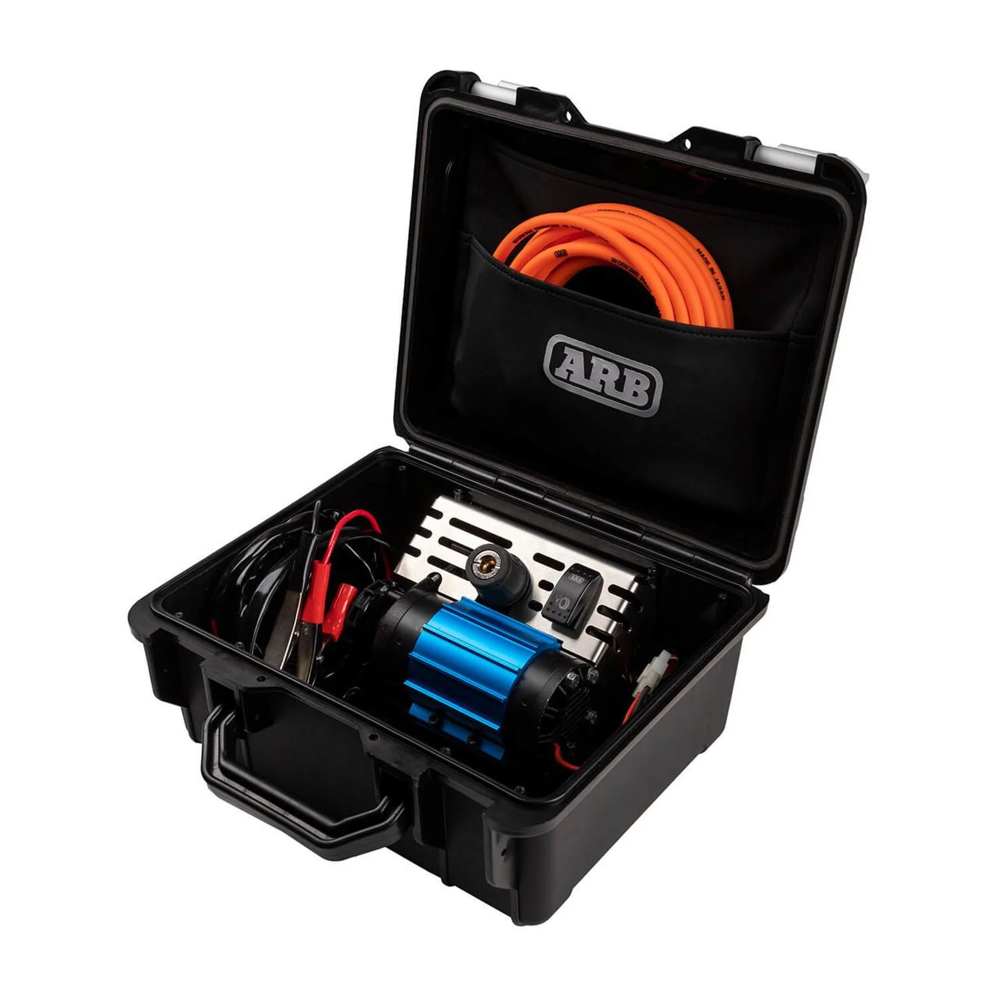 Single Motor Portable 12V Air Compressor - Image 2
