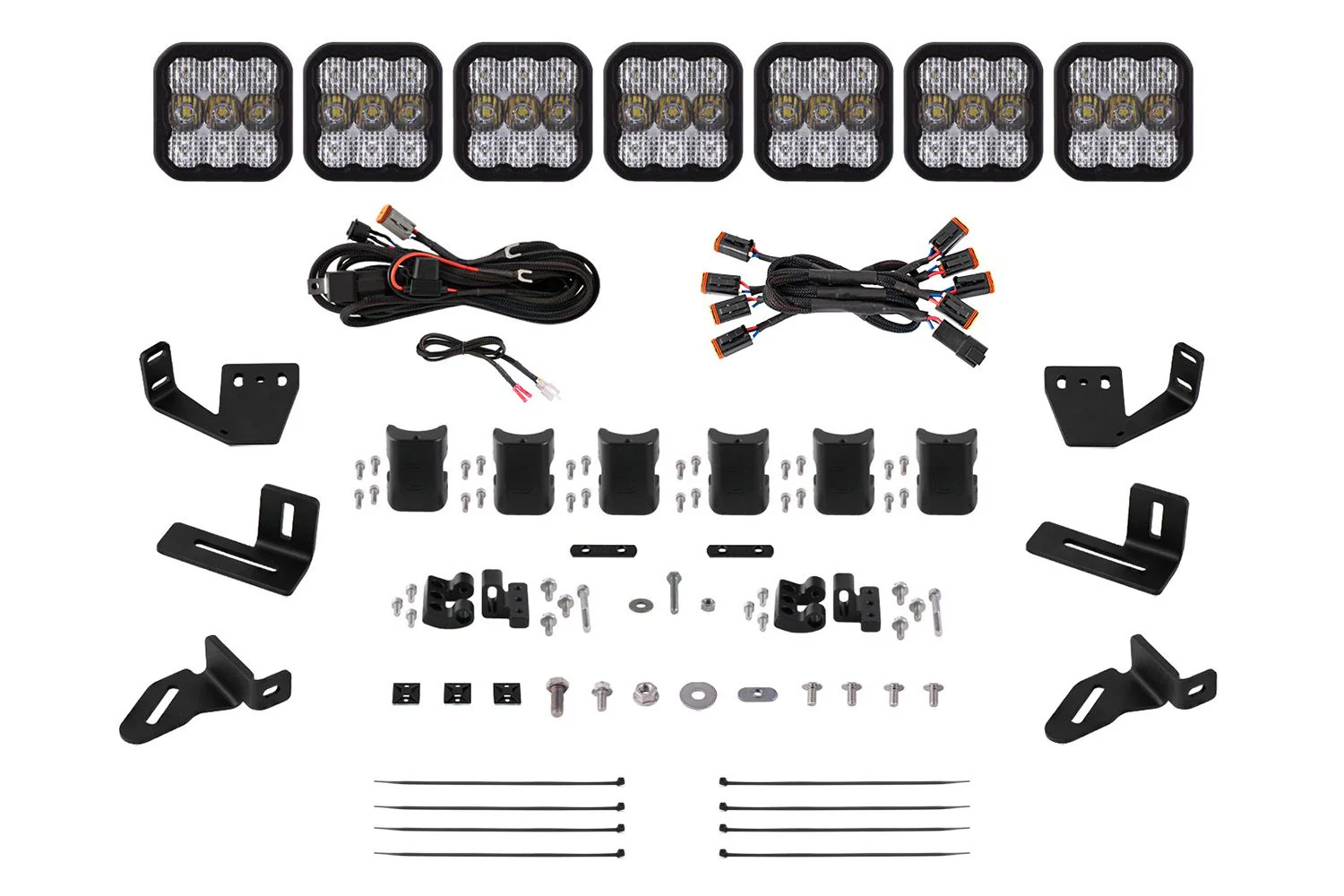 SS5 CrossLink Light Bar Kit Sherpa/Prinsu Roof Racks - Image 9