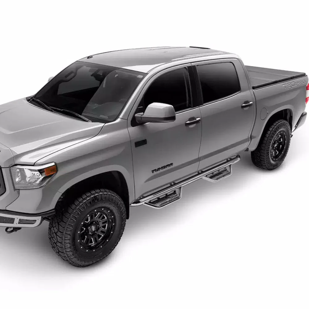Stainless Steel Cab length podium steps Tundra (2022+) - Image 6