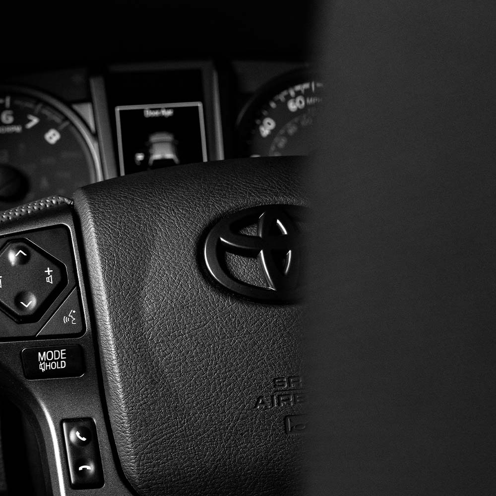 Steering Wheel Blackout Overlay 4Runner (2014-2024) & Tacoma (2016-2023) - Image 2