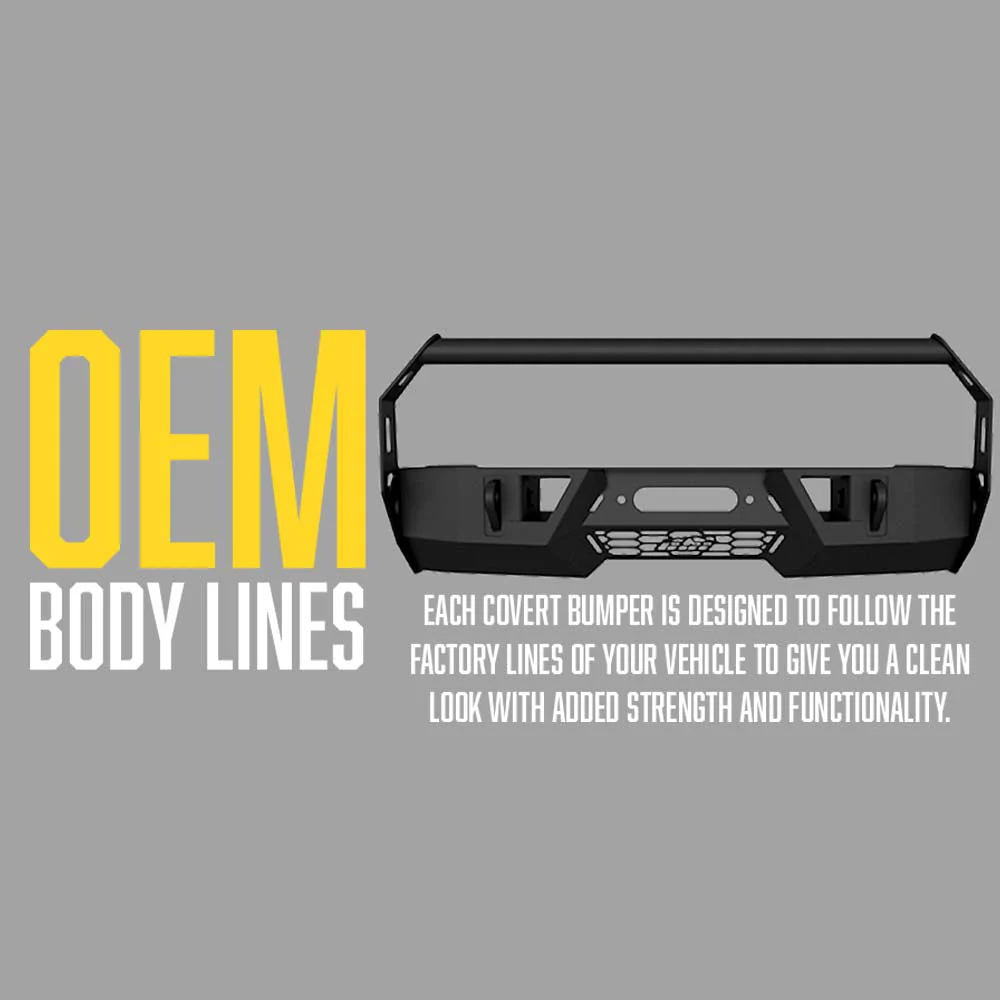 Super Stock Covert Front Bumper Tacoma (2024+) - Image 5
