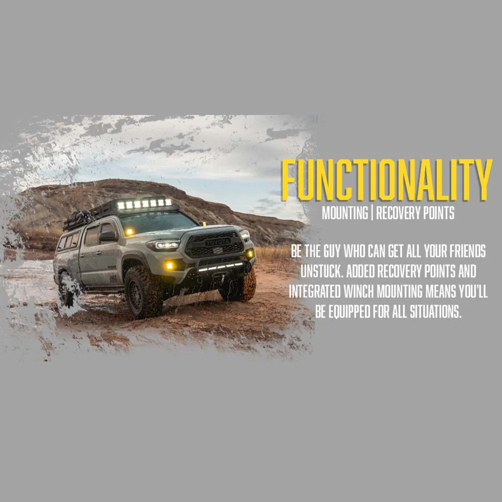 Super Stock Covert Front Bumper Tacoma (2024+) - Image 7