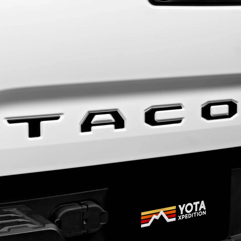 Tailgate Letter Inserts Tacoma (2016-2023)