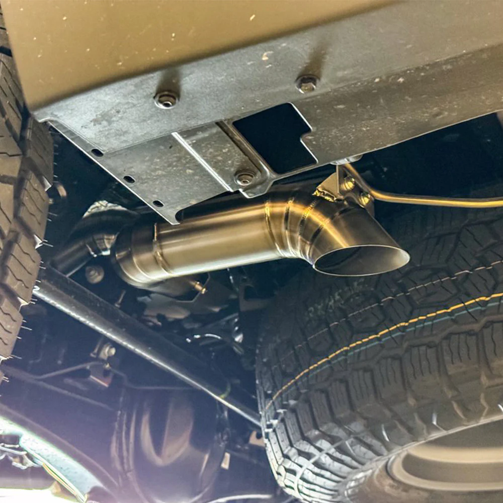 Titanium Axle Dump Exhaust Tip Land Cruiser (2024+) / 4Runner (2025+) - Image 3