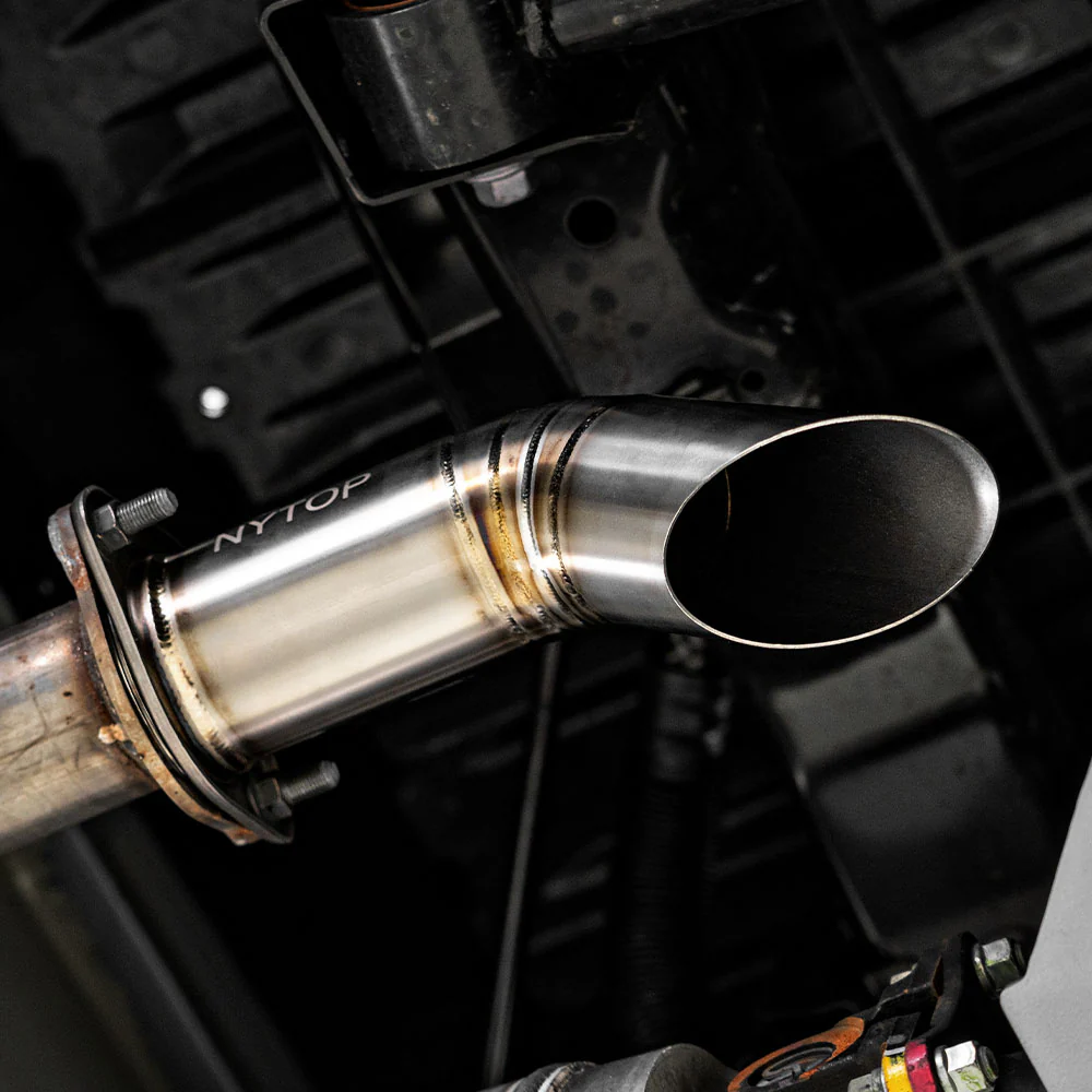 Titanium Axle Dump Exhaust Tip Tacoma (2024+) - Image 4