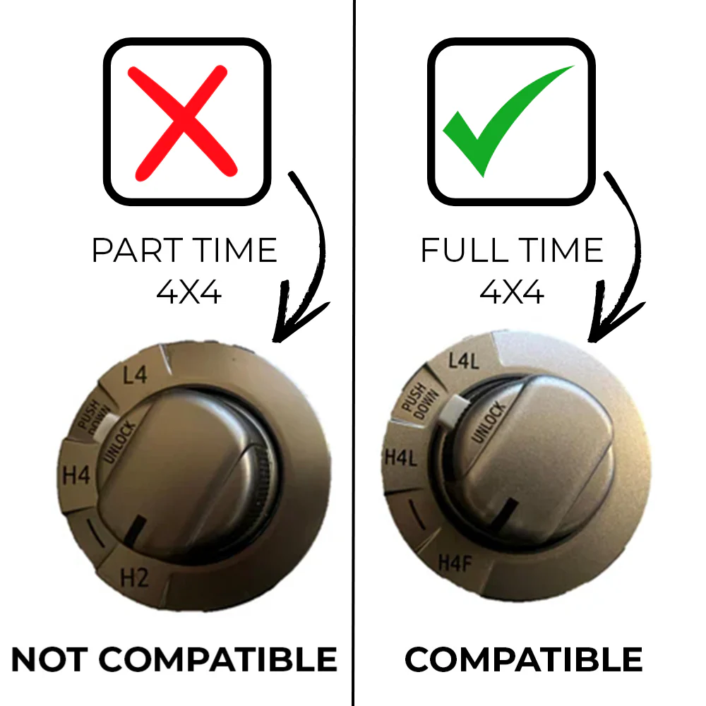 Transfer Case Knob Trim Ring Full Time 4Runner (2010-2024) - Image 5