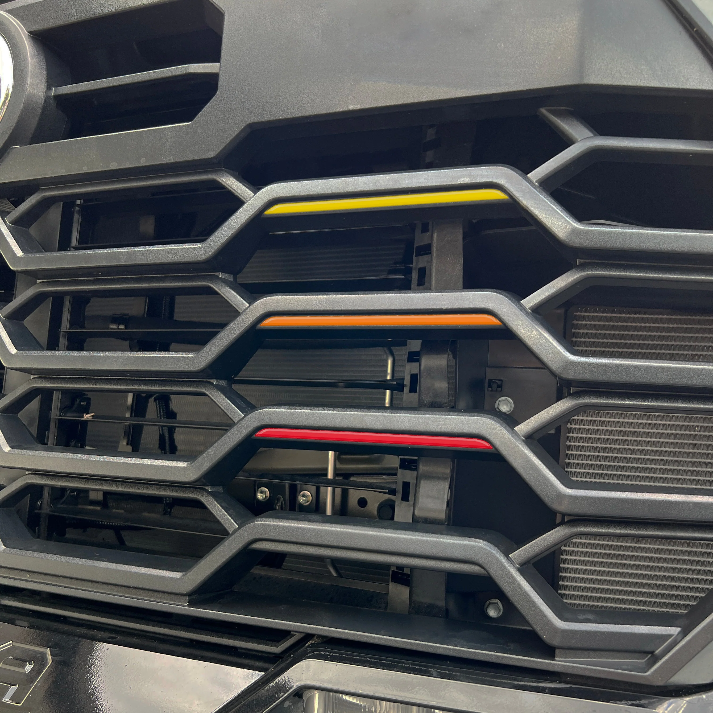 TRD Grille TRI-Color Line Inserts Tundra (2022+) & Sequoia (2023+) - Image 2
