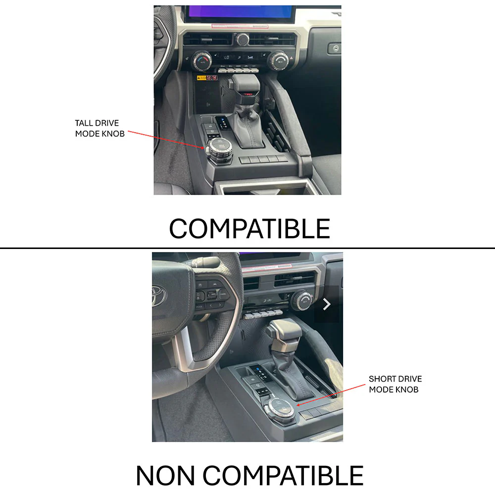 V2 Climate + Drive Mode Knobs Tacoma (2024+) & 4Runner (2025+) - Image 4