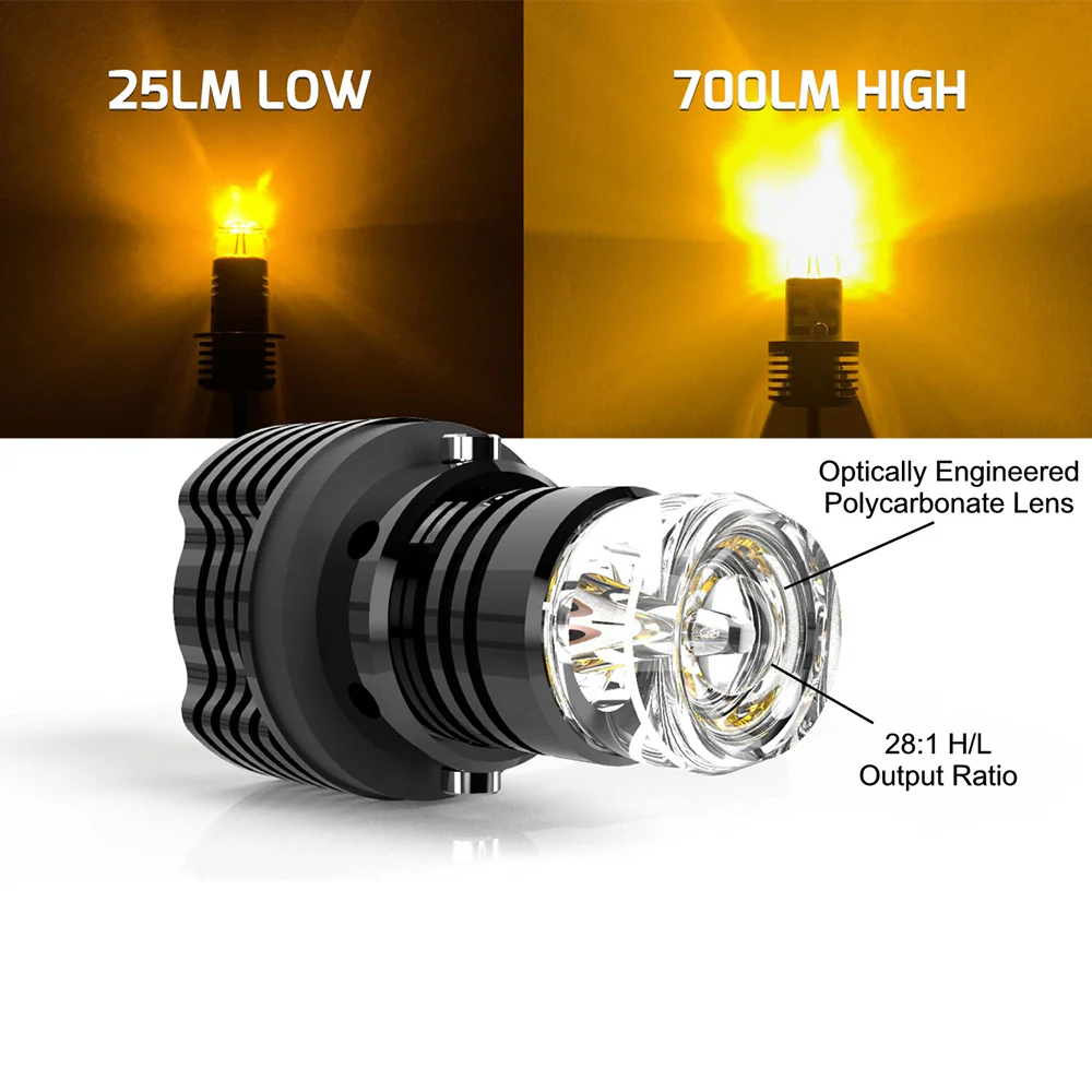 V6 Triton Amber LED Turn Signal Kit 5G 4Runner / 3G Tacoma / 3G Sequoia - Image 2