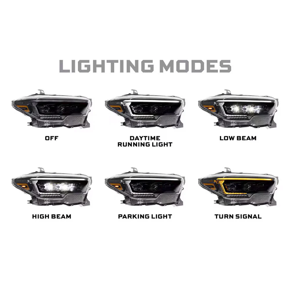 XB Evo Hybrid LED Headlights Tacoma (2016-2023) - Image 13