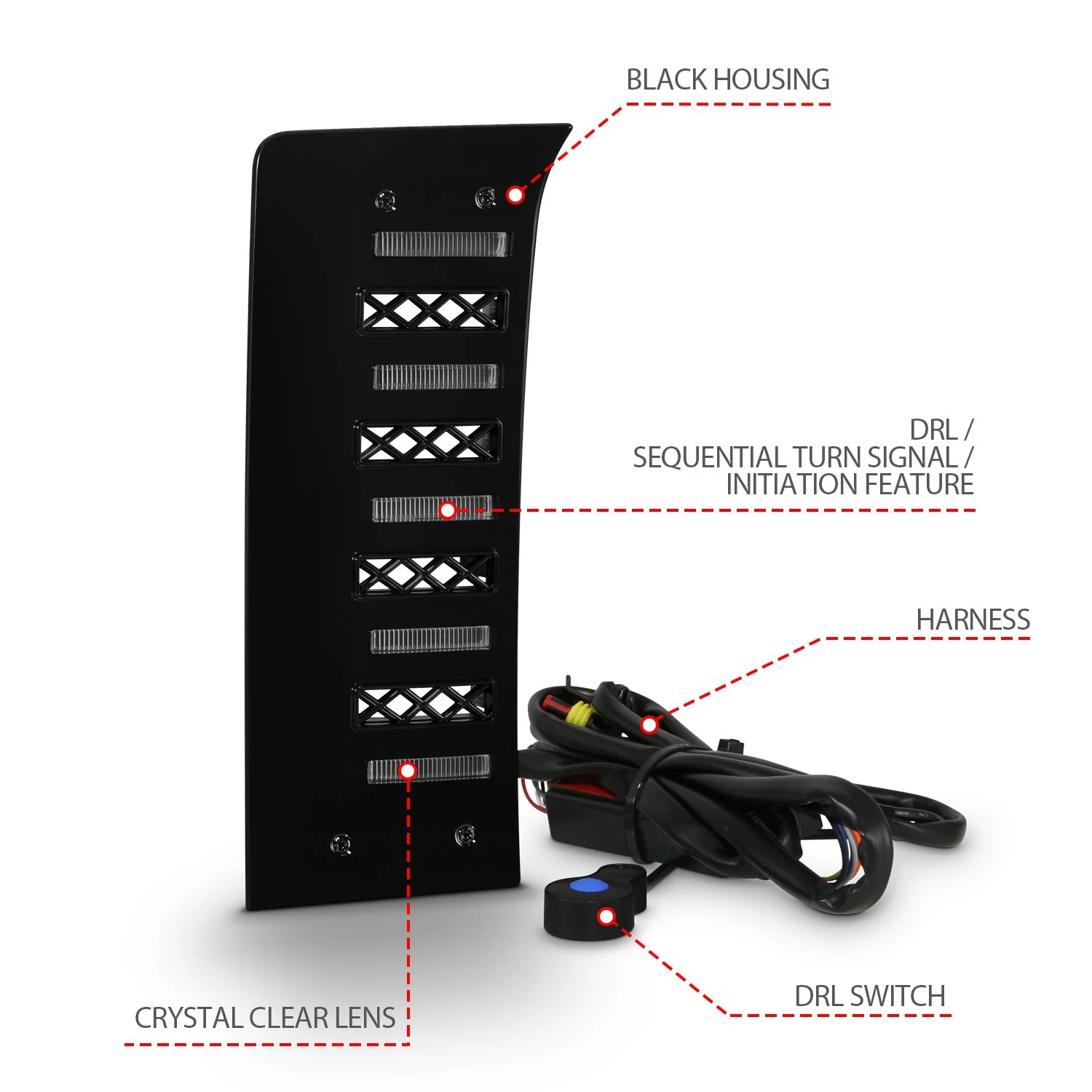 Z-Series Full LED DRL Vent Lights Tundra (2022+) - Image 3