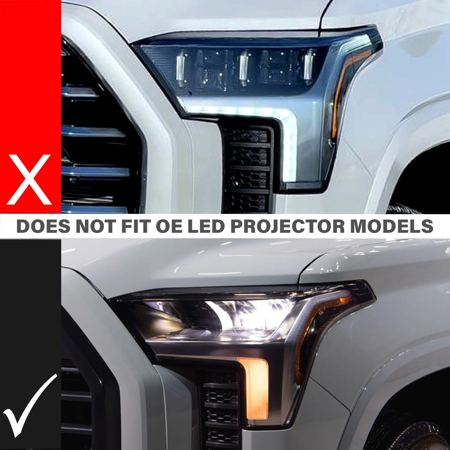 Z-Series Full LED DRL Vent Lights Tundra (2022+) - Image 6