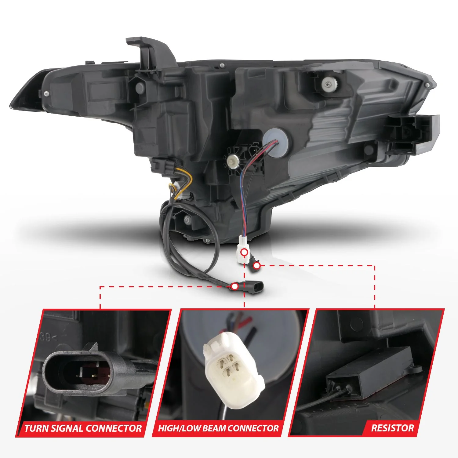 Z-Series Full LED Projector Headlights Tundra (2022+) Passenger Side - Image 4