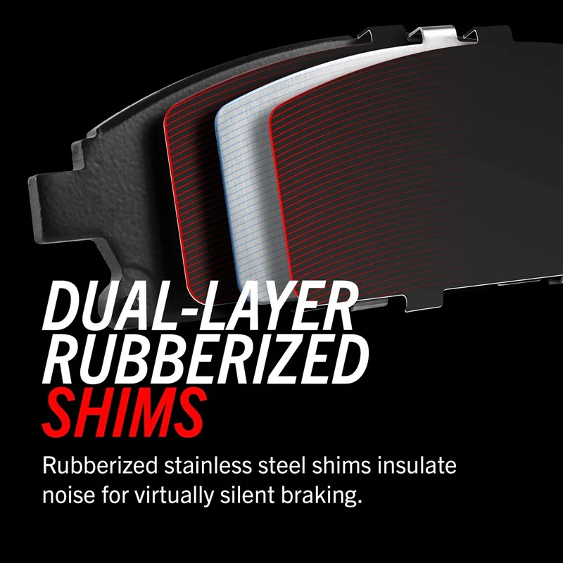 Z16 Evolution Ceramic Front Brake Pads Tacoma (2016-2023) - Image 4